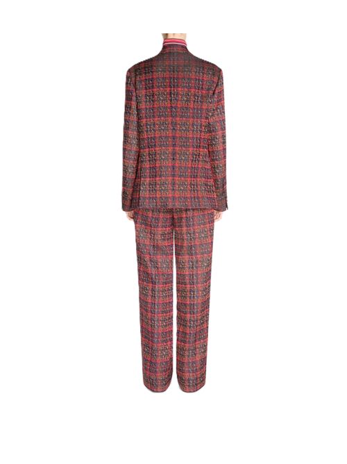 Double breasted jacquard blazer da completo DRIES VAN NOTEN | 262-010400-4345352 RED